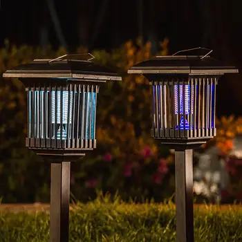 

5W LED Solar Light Waterproof Safe Mosquito Killer Lamp Insecticidal Light for Garden Lawn Lighting