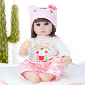 Hot Sale 42cm Reborn Baby Doll toys Realistic lifelike DOLL Babies Newborn Adorable Handmade Bonecas toy with smile Christmas
Hot Sale 42cm Reborn Baby Doll toys Realistic lifelike DOLL Babies Newborn Adorable Handmade Bonecas toy with smile Christmas