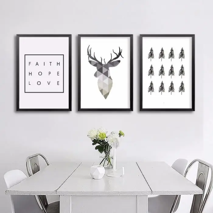 Manufacturers Decorative Painting Frameless Painting 3-Spool Northern European-Style Lettered Deer AliExpress Amazon Wish Painti
Manufacturers Decorative Painting Frameless Painting 3-Spool Northern European-Style Lettered Deer AliExpress Amazon Wish Painti