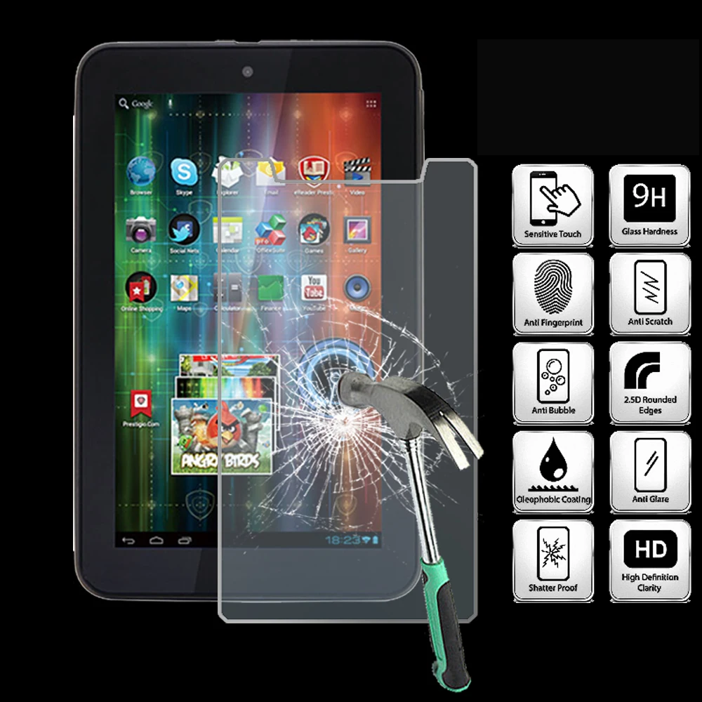 For Prestigio MultiPad 7.0 Prime Duo - 9H Tablet Tempered Glass Screen Protector Cover Explosion-Proof High Quality Screen Film
For Prestigio MultiPad 7.0 Prime Duo - 9H Tablet Tempered Glass Screen Protector Cover Explosion-Proof High Quality Screen Film