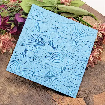 12.6x12.6cm conch star Embossing folders Plastic bump Scrapbooking DIY Template Fondant indentation Cake Photo Album Card Make
12.6x12.6cm conch star Embossing folders Plastic bump Scrapbooking DIY Template Fondant indentation Cake Photo Album Card Make
