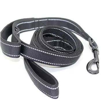 1pc 59in Double Thick Nylon Reflective Dog Leash For Large And Medium Dog Dog Leash(Black)
1pc 59in Double Thick Nylon Reflective Dog Leash For Large And Medium Dog Dog Leash(Black)