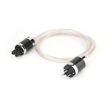 HI-End 7N OFC silver plated US power cord hifi Audiophile Power Cable US AC Power Cable with carbon fiber US version power plug
HI-End 7N OFC silver plated US power cord hifi Audiophile Power Cable US AC Power Cable with carbon fiber US version power plug