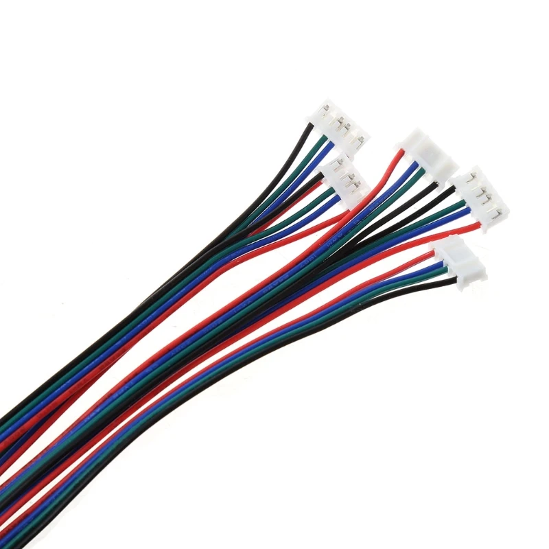 5Pcs 1M 4-Pin Female-Female XH2.54 Connector Extension Cable for 3D Printer Nema 17 Stepper Motor Cable Wire
5Pcs 1M 4-Pin Female-Female XH2.54 Connector Extension Cable for 3D Printer Nema 17 Stepper Motor Cable Wire