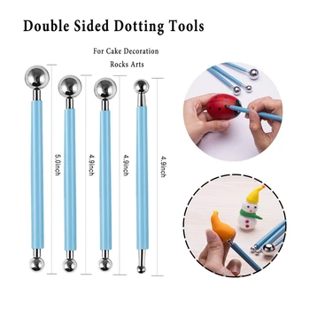 New 20 Pieces Modeling Clay Sculpting Tools Set Polymer Clay Tools Include Carving Modeling Tools, Pottery Tools,Ball Stylus Dot
New 20 Pieces Modeling Clay Sculpting Tools Set Polymer Clay Tools Include Carving Modeling Tools, Pottery Tools,Ball Stylus Dot