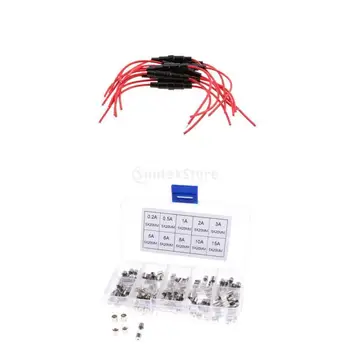 10 X Waterproof AGC Fuse Holder Block Kit 100x Glass Tube Fuses Assorted Kit
10 X Waterproof AGC Fuse Holder Block Kit 100x Glass Tube Fuses Assorted Kit