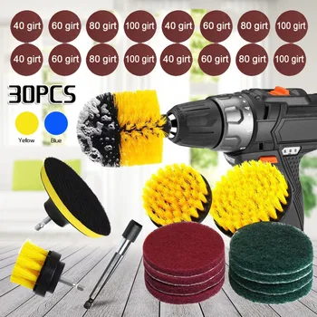 30pc Drill Brush Tub Clean Electric Grout Power Scrubber Cleaning Combo Tool Kit
30pc Drill Brush Tub Clean Electric Grout Power Scrubber Cleaning Combo Tool Kit