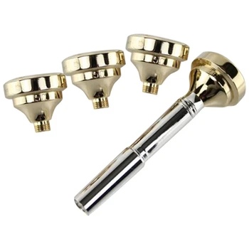 1 Set 7C/5C/3C/1.5C Mouthpiece for Trumpet Brass Gold Plated a Multi-Purpose T Adapter Professional Gold Nozzle
1 Set 7C/5C/3C/1.5C Mouthpiece for Trumpet Brass Gold Plated a Multi-Purpose T Adapter Professional Gold Nozzle