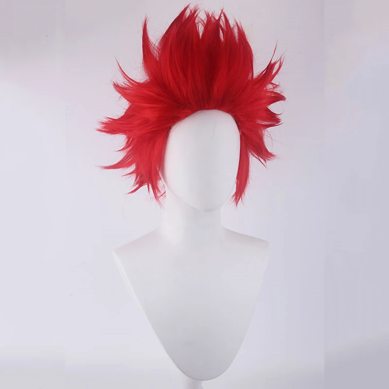 Ktip Up My Boku No Hero Academia Kirishima Eijiro Short Red Heat Resistant Cosplay Costume Wig & Cap 11 Ktip Up My Boku No Hero Academia Kirishima Eijiro Short Red Heat Resistant Cosplay Costume Wig & Cap -Zentai shop online H204675a2860749e1a5d8498ac865e576C.jpg