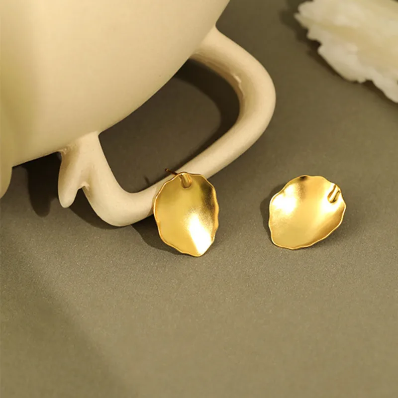 Simple Leaves Stud Earring Fine Trendy Jewelry 925 Sterling Silver Earrings For Women Korean Irregular Earings Party Gift Earing
Simple Leaves Stud Earring Fine Trendy Jewelry 925 Sterling Silver Earrings For Women Korean Irregular Earings Party Gift Earing