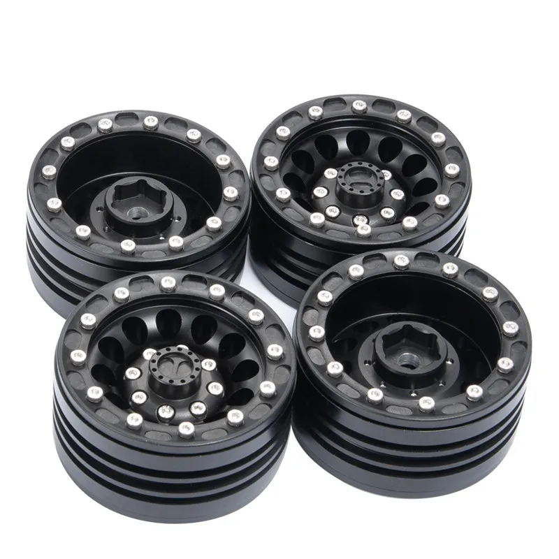 Scx10 Trx-4 1.9 Inch Beadlock Aluminum Beadlock Wheel Rims Set for 1/10 TRX-4 SCX10 D90 Wraith 36 37 RC Crawler Wheel,Black
Scx10 Trx-4 1.9 Inch Beadlock Aluminum Beadlock Wheel Rims Set for 1/10 TRX-4 SCX10 D90 Wraith 36 37 RC Crawler Wheel,Black