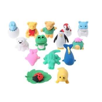 14pcs Funny Cartoon Stationery Rubber Animal Eraser School Supplies Erasers H7EC
14pcs Funny Cartoon Stationery Rubber Animal Eraser School Supplies Erasers H7EC