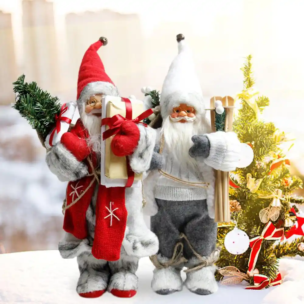 30cm santa claus doll christmas gift christmas tree creative