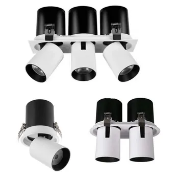 Dimmable 6w 8w 10W Stretchable LED Spotlight Background Wall Rotateable Painting Lamp High embedded ceiling Downlight wall light
Dimmable 6w 8w 10W Stretchable LED Spotlight Background Wall Rotateable Painting Lamp High embedded ceiling Downlight wall light