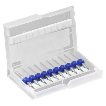10pcs Circuit Board PCB Drill Bits Set Carbide Tungsten Steel Twist Drill Bits Small Resistance Waste Chips Smooth Discharging
10pcs Circuit Board PCB Drill Bits Set Carbide Tungsten Steel Twist Drill Bits Small Resistance Waste Chips Smooth Discharging