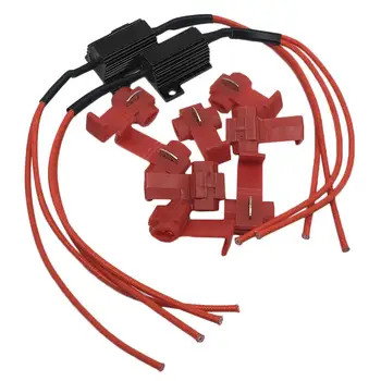 4 Pcs Universal model Auto Lamp LED Decoder 25W 6.8R Aluminum shell resistance Decoder LED lamp fault alarm
4 Pcs Universal model Auto Lamp LED Decoder 25W 6.8R Aluminum shell resistance Decoder LED lamp fault alarm