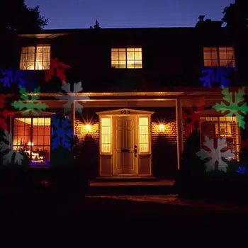 Colourful LED Projection Lamp Waterproof Pretty Snow Flake Light Outdoor Lawn Light Stage Light
Colourful LED Projection Lamp Waterproof Pretty Snow Flake Light Outdoor Lawn Light Stage Light