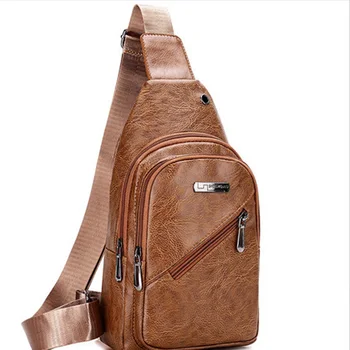 NEW Fashion Men Shoulder Bag Sling Zip Chest Pack PU Leather Sports Outdoor Travei Useful Crossbody Handbag Portable Storage Bag
NEW Fashion Men Shoulder Bag Sling Zip Chest Pack PU Leather Sports Outdoor Travei Useful Crossbody Handbag Portable Storage Bag