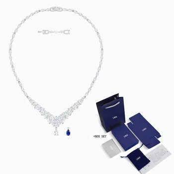 Fashion SWA New LOUISON Necklace Winter Frosted Leaf Decoration Crystal Necklace Female Fashion Wild Practical Jewelry Gift
Fashion SWA New LOUISON Necklace Winter Frosted Leaf Decoration Crystal Necklace Female Fashion Wild Practical Jewelry Gift