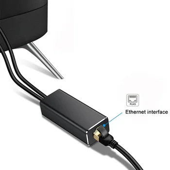 Network Card Stable Ethernet Adapter Micro USB To RJ45 Home Gaming Plug And Play Aluminium Alloy Portable Mini For Fire TV Stick
Network Card Stable Ethernet Adapter Micro USB To RJ45 Home Gaming Plug And Play Aluminium Alloy Portable Mini For Fire TV Stick