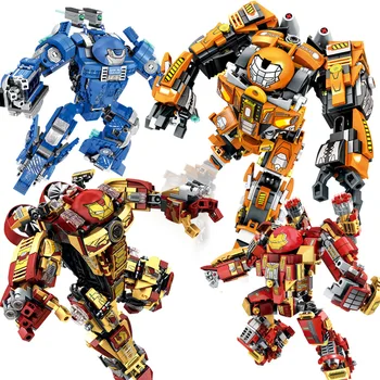 Tony Stark Armor Hulk Building Blocks Infinity War Machine MK44 Hulkbuster Patriot Figures Bricks Toy for Children Boy
Tony Stark Armor Hulk Building Blocks Infinity War Machine MK44 Hulkbuster Patriot Figures Bricks Toy for Children Boy