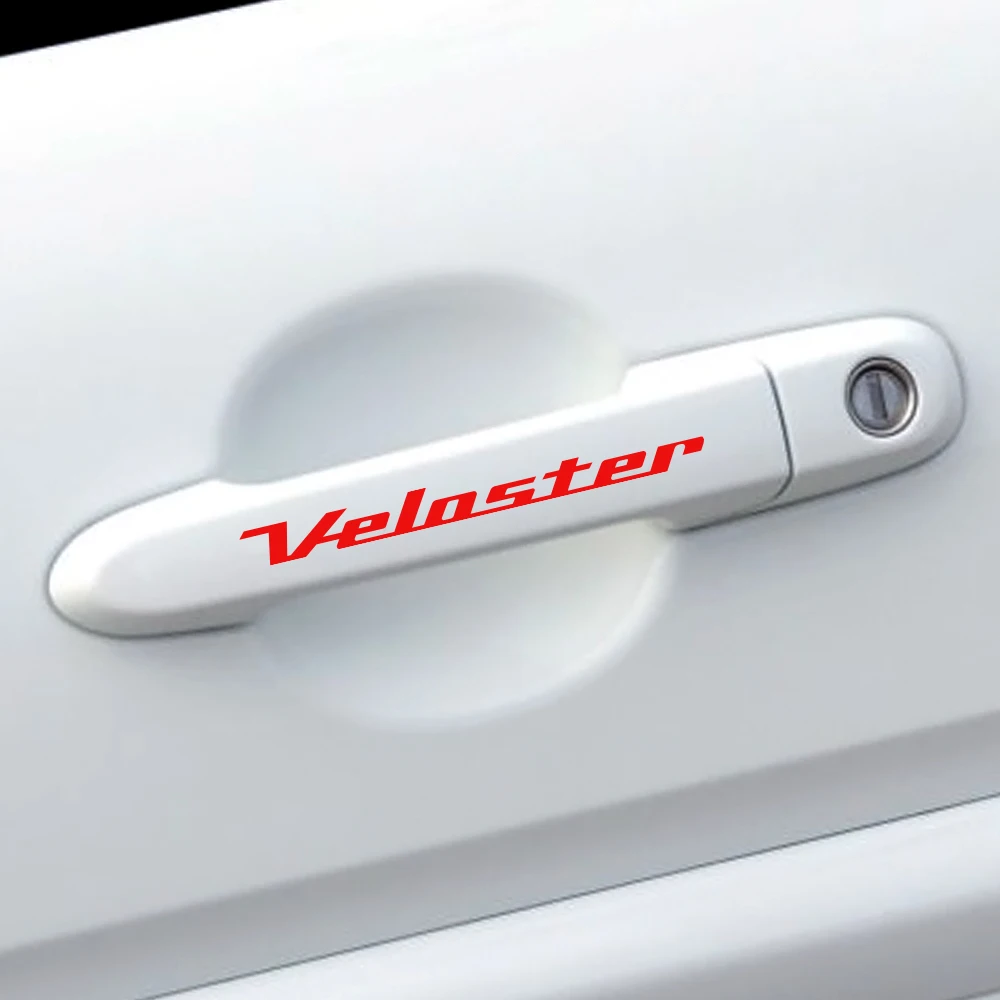 4PCS Car Door Handle Sport Stickers Reflective Auto Trim Decals For Hyundai Veloster Graphical Vinyl PVC Decor Car Accessories
4PCS Car Door Handle Sport Stickers Reflective Auto Trim Decals For Hyundai Veloster Graphical Vinyl PVC Decor Car Accessories