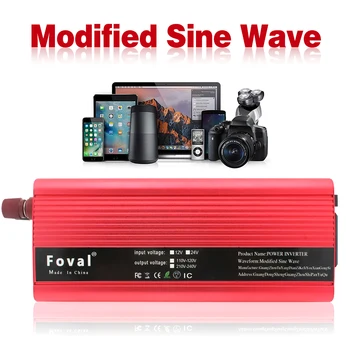 Car Power Inverter 6000W DC 12V to AC 220V Portable Charger Converter Adapter Dual USB Modified Sine Wave for home car
Car Power Inverter 6000W DC 12V to AC 220V Portable Charger Converter Adapter Dual USB Modified Sine Wave for home car