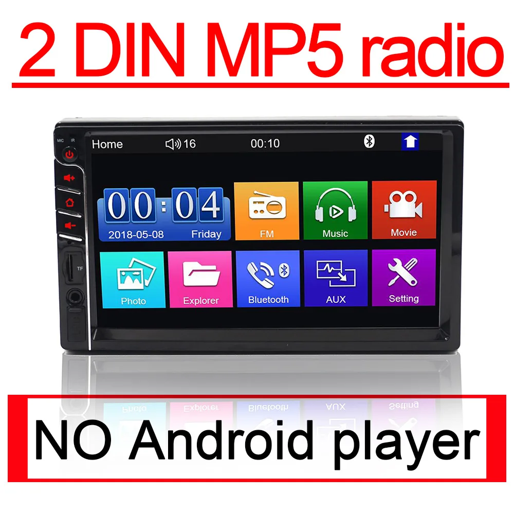 7 Inch 2 Din TY7033 Car Stereo MP5 Audio Plyer Hands-free bluetooth FM With Rearview Camera Car Monitors Rear View Camera
7 Inch 2 Din TY7033 Car Stereo MP5 Audio Plyer Hands-free bluetooth FM With Rearview Camera Car Monitors Rear View Camera