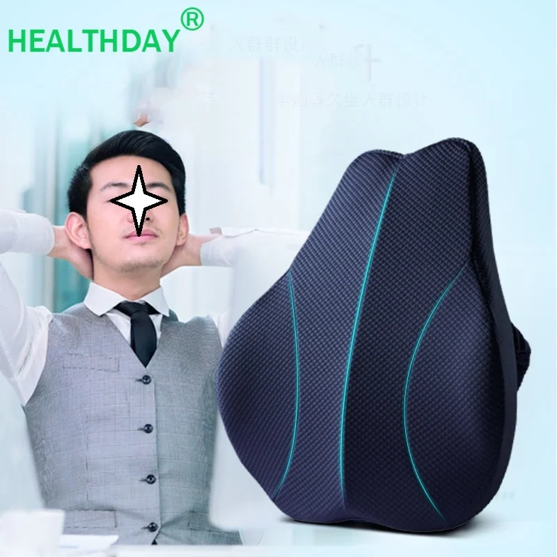 1PC 45X40CM Pear Shape Lumbar Support Ergonomic Design Memory Foam Filling Driving Office Protect The Lumbar Spine Back Pillow
1PC 45X40CM Pear Shape Lumbar Support Ergonomic Design Memory Foam Filling Driving Office Protect The Lumbar Spine Back Pillow