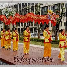 Шелковая ткань с принтом дракона 7 м 6 шт.|dragon dance|chinese dragon dancechinese folk