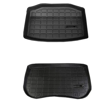 2 Pcs Car Front Rear Trunk Storage Mat Cargo Tray Trunk Waterproof Protective Pads Mat Compatible for Tesla Model 3
2 Pcs Car Front Rear Trunk Storage Mat Cargo Tray Trunk Waterproof Protective Pads Mat Compatible for Tesla Model 3