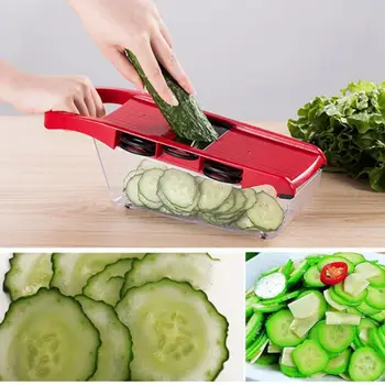 Fruit Slicer Vegetable Slicer Grater Red ABS Creative Economic Eco-Friendly Blades Manual Kitchen Peeler Carrot Potato
Fruit Slicer Vegetable Slicer Grater Red ABS Creative Economic Eco-Friendly Blades Manual Kitchen Peeler Carrot Potato