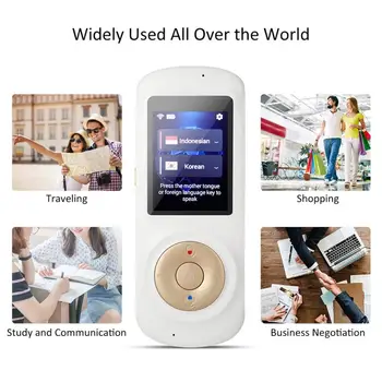 1200 mah Language Translator Device 70 Languages WiFi/Hotspot/Offline Two Way Portable Instant Voice Translator tourism
1200 mah Language Translator Device 70 Languages WiFi/Hotspot/Offline Two Way Portable Instant Voice Translator tourism