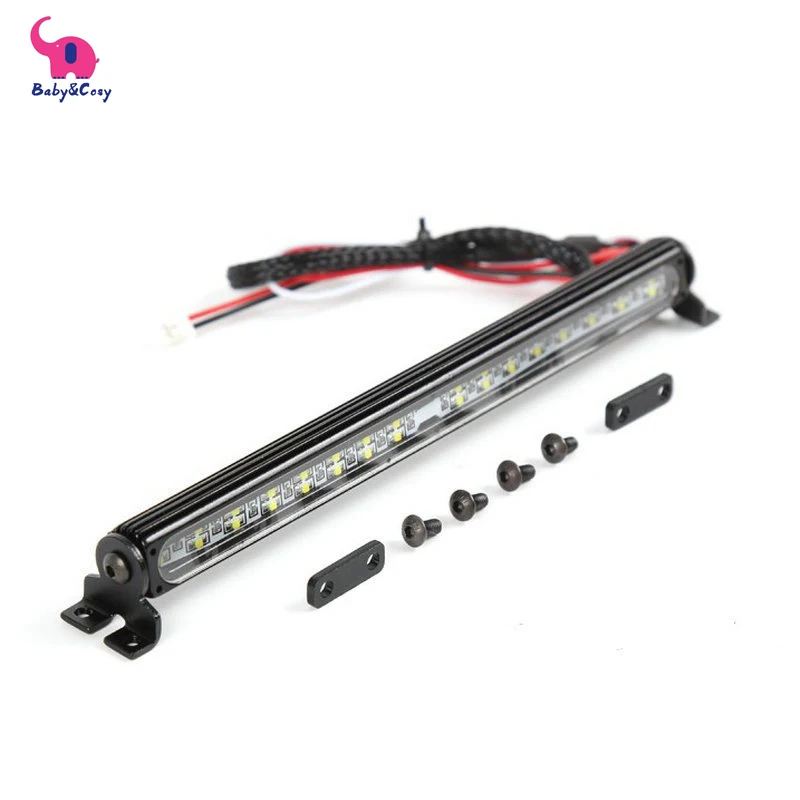 Metal LED Roof Lamp Light Bar for 1/10 RC Crawler Traxxas Trx-4 Trx 4 SCX10 90027 & SCX10 II 90046 90047
Metal LED Roof Lamp Light Bar for 1/10 RC Crawler Traxxas Trx-4 Trx 4 SCX10 90027 & SCX10 II 90046 90047