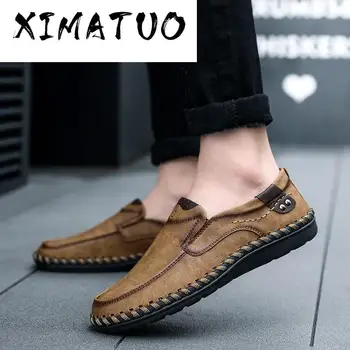 2020 Men Shoes Leather High Quality Breathable Moccasins Comfortable Soft Flats Slip on Footwear Male Driving Shoes Big Size 48
2020 Men Shoes Leather High Quality Breathable Moccasins Comfortable Soft Flats Slip on Footwear Male Driving Shoes Big Size 48