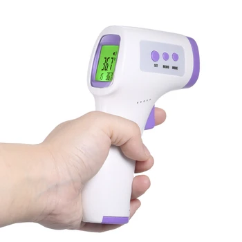 Non-contact Thermometer Infrared Forehead Thermometer Gun Temperature Measurement LCD Digital Display
Non-contact Thermometer Infrared Forehead Thermometer Gun Temperature Measurement LCD Digital Display