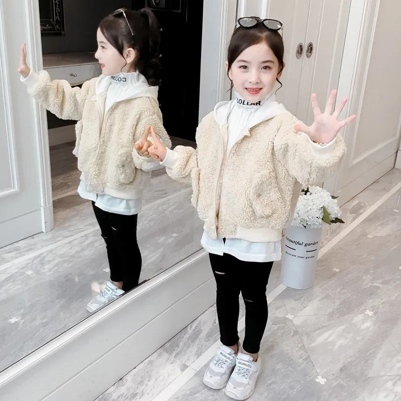 Girls Childrenswear 2019 New Style Winter Style Fashion Wool Sweater Coat Thick Warm Big Boy Korean-style Fashion
Girls Childrenswear 2019 New Style Winter Style Fashion Wool Sweater Coat Thick Warm Big Boy Korean-style Fashion