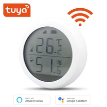 LED Screen Works With Alexa Google Home Smart Temperature And Humidity Sensor Tuya Smart Wifi Display Home automation security
LED Screen Works With Alexa Google Home Smart Temperature And Humidity Sensor Tuya Smart Wifi Display Home automation security