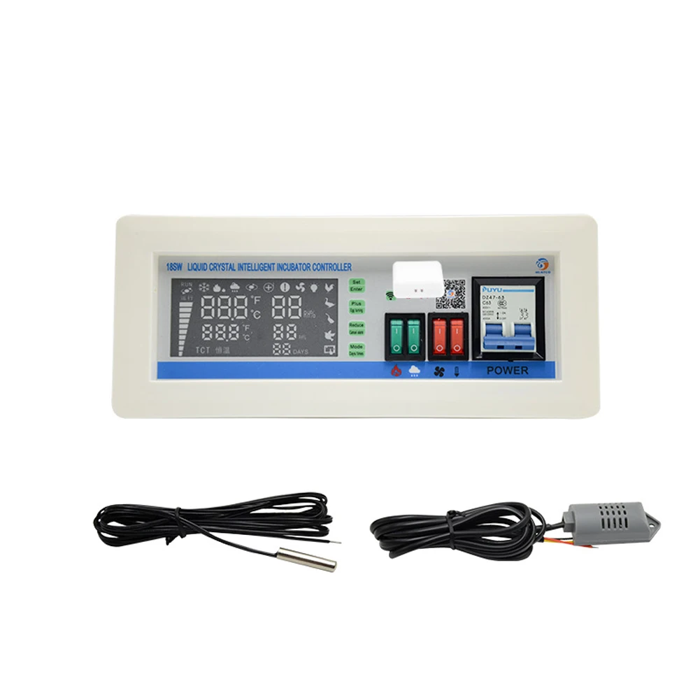 XM 18SW Digital Egg Incubator Controller Hatcher Phone Control Intelligent Accurate Hygrostat WIFI Temperature Humidity Stable
XM 18SW Digital Egg Incubator Controller Hatcher Phone Control Intelligent Accurate Hygrostat WIFI Temperature Humidity Stable
