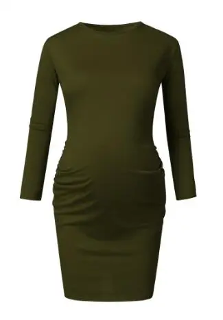 Ruched Maternity Dress Women Long Sleeve Maternity Clothes Breastfeeding Dress Robe
Ruched Maternity Dress Women Long Sleeve Maternity Clothes Breastfeeding Dress Robe