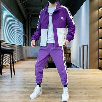 Spring and Autumn Sports Jacket Set Men Casual Men Summer Polyester Tracksuit Hip Hop Track Suit Pants Men 2 Piece Set HH50TZ
Spring and Autumn Sports Jacket Set Men Casual Men Summer Polyester Tracksuit Hip Hop Track Suit Pants Men 2 Piece Set HH50TZ
