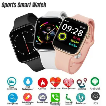 W4 Smart Watch Bluetooth Smartwatch Heart Rate Monitor smart bracelet Men Women Blood Pressure fitness watch Waterproof IP67
W4 Smart Watch Bluetooth Smartwatch Heart Rate Monitor smart bracelet Men Women Blood Pressure fitness watch Waterproof IP67