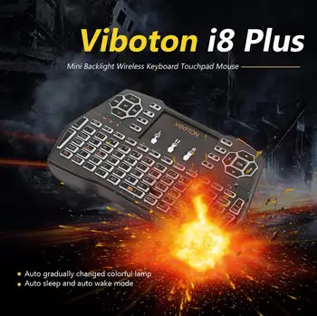 Mini i8 Plus Keyboard 2.4G Wireless Air Mouse Backlight Touchpad Controller for Android TV BOX Mac OS XBOX360
Mini i8 Plus Keyboard 2.4G Wireless Air Mouse Backlight Touchpad Controller for Android TV BOX Mac OS XBOX360