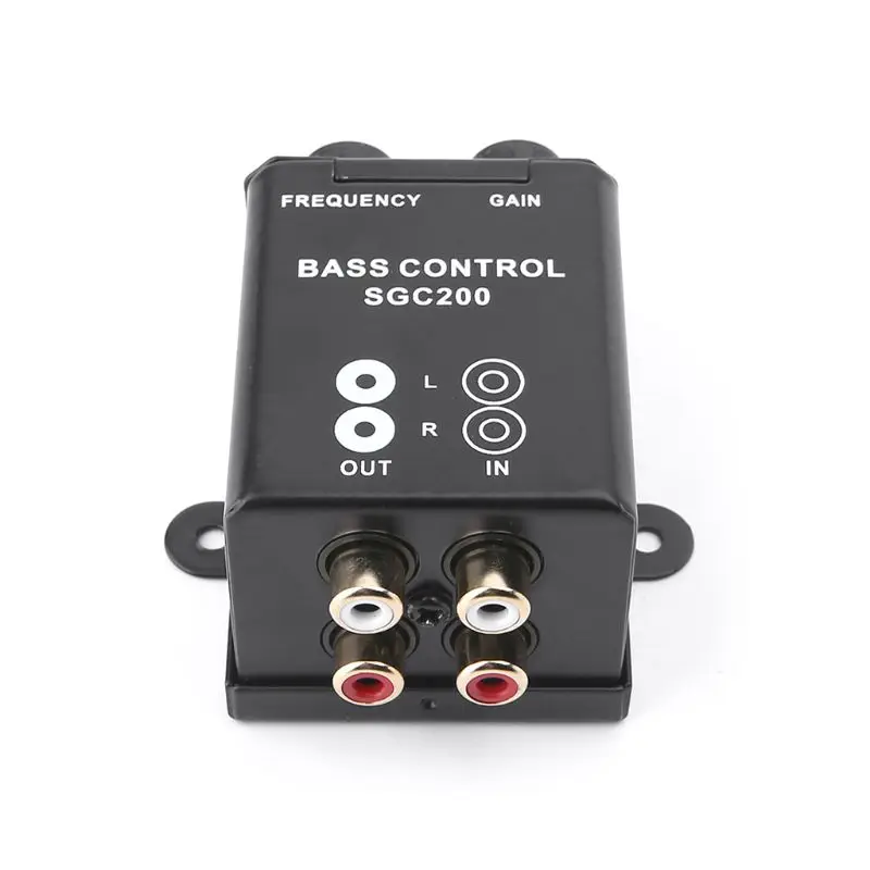 Car Audio Regulator Amplifier Bass Subwoofer Stereo Equalizer Controller 4 RCA Automobiles Line Level control knob
Car Audio Regulator Amplifier Bass Subwoofer Stereo Equalizer Controller 4 RCA Automobiles Line Level control knob