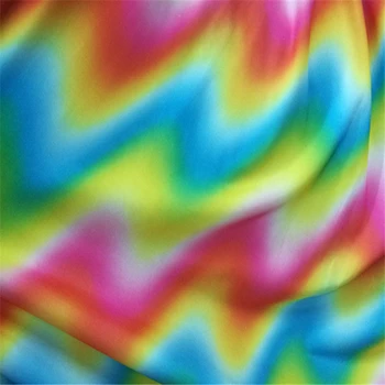 Colourful Rainbow Spandex Printing Cloth Fabric For Sewing Swim Clothes High Elastic Cloth Fabric DIY Dress Material 
Colourful Rainbow Spandex Printing Cloth Fabric For Sewing Swim Clothes High Elastic Cloth Fabric DIY Dress Material