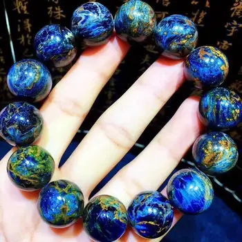 16mm Real Natural Yellow Blue Pietersite Bracelet Jewelry For Women Men Round Beads Namibia Energy Stone Stretch Strands AAAAA
16mm Real Natural Yellow Blue Pietersite Bracelet Jewelry For Women Men Round Beads Namibia Energy Stone Stretch Strands AAAAA