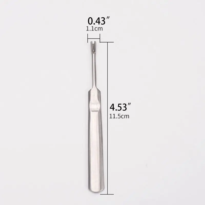 Dead Skin Fork Remover Nail Edge Cuticle Pusher Stainless Steel Manicure Pedicure Tool GXMC
Dead Skin Fork Remover Nail Edge Cuticle Pusher Stainless Steel Manicure Pedicure Tool GXMC