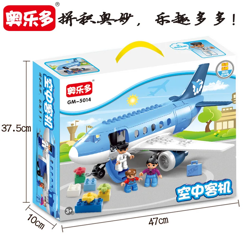Aoleduo Large Particles Assembled Airplane Inserted Building Blocks Model Airplane Building Blocks Children Early Teaching Aids
Aoleduo Large Particles Assembled Airplane Inserted Building Blocks Model Airplane Building Blocks Children Early Teaching Aids