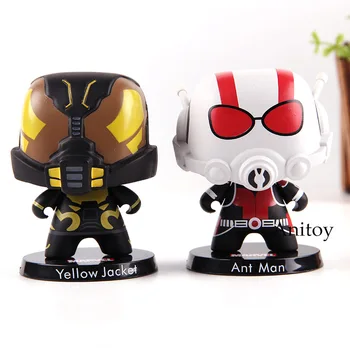 Avengers Yellow Jacket / Ant Man Q Version PVC Action Figures Marvel AntMan Toy Collection Model Toys
Avengers Yellow Jacket / Ant Man Q Version PVC Action Figures Marvel AntMan Toy Collection Model Toys