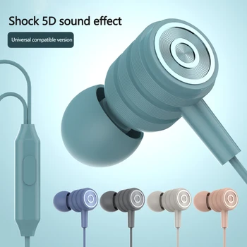 Wire Control Earphones Computer Mobile Phone New In-ear Metal Headphones Mobile Phone Dedicated Universal Earbud Earphone 
Wire Control Earphones Computer Mobile Phone New In-ear Metal Headphones Mobile Phone Dedicated Universal Earbud Earphone